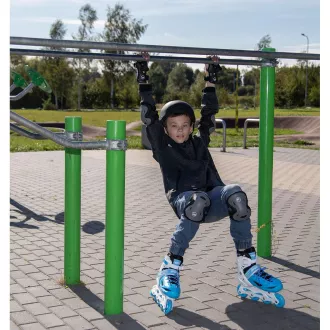 Kolieskové korčule 4v1 Enero KIDS - modro-biele, 34-37 Kolieskové korčule 4v1 Enero KIDS - modro-biele, 34-37