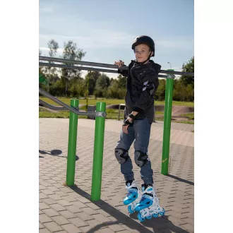 Kolieskové korčule 4v1 Enero KIDS - modro-biele, 34-37 Kolieskové korčule 4v1 Enero KIDS - modro-biele, 34-37