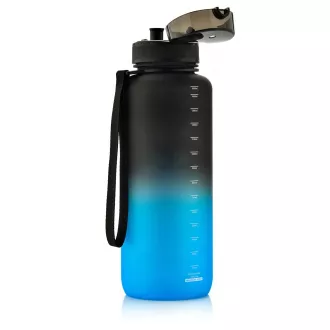 Tritánová športová fľaša MTR 1500 ml, čiernomodrá