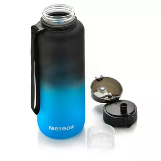 Tritánová športová fľaša MTR 1500 ml, čiernomodrá