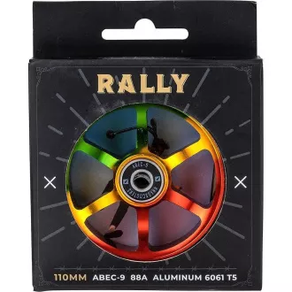 Kolieska na kolobežku NKD Rally Stunt 2ks, 110 mm, strieborné