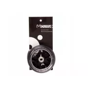 Náhradné kolieska na freestyle kolobežku 110mm, hliník, 2 ks, Čierno-strieborná