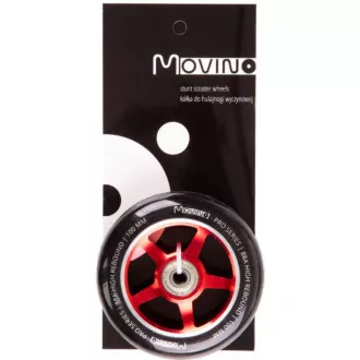 Náhradné MOVINO kolieska na freestyle kolobežku 100mm, PP, 2 ks, Čierna
