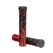 Náhradný grip na riadidlá freestyle kolobežky TPR Grip (EDGE Black-red), 2ks