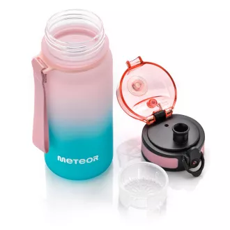 Tritánová športová fľaša MTR, 350ml, ružovo-modrá