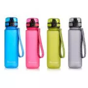 Tritánová športová fľaša MTR 500 ml, Čierna