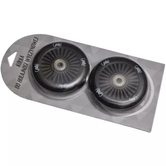Náhradné kolieska do freestyle kolobežky - 100mm PU, čierne, 2 ks Náhradné kolieska do freestyle kolobežky - 100mm PU, čierne, 2 ks