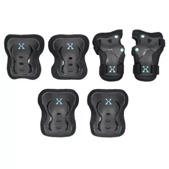 Súprava chráničov NEX BLACK-BLUE, XL