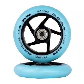 Náhradné kolieska do freestyle kolobežky MOVINO SLAVE, 110mm, hliník, Oranžová