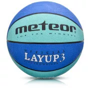 Basketbalová lopta MTR LAYUP vel.3, modrý