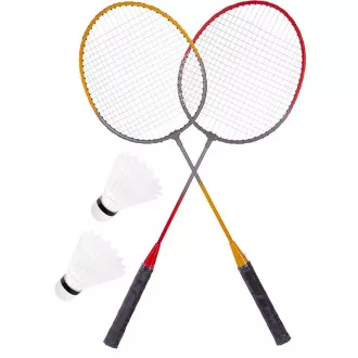 ENERO Súprava na bedminton a volejbal 6v1