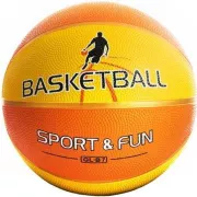 Basketbalová lopta, veľkosť 7, žlto-oranžová