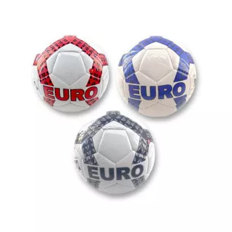 Futbalová lopta EURO veľ. 5, bielo-čierna