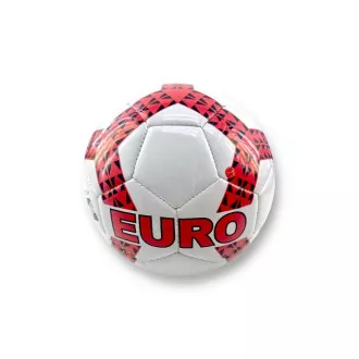 Futbalová lopta EURO veľ. 5, bielo-červená