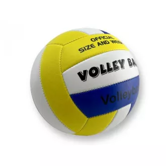 Volejbalová lopta veľ. 5, bielo-modrá