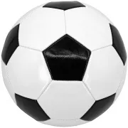 Futbalová lopta veľ. 5, bielo-čierny