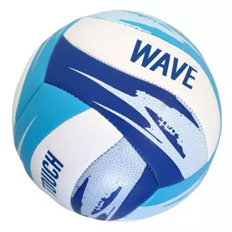 Volejbalová lopta ENERO WAVE SOFT veľ. 5, modrý-biely