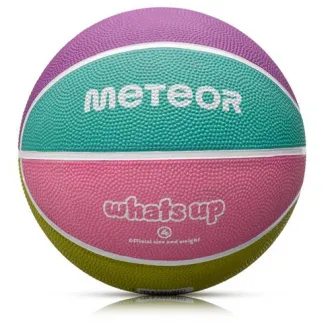 Basketbalová lopta MTR WHATS UP, veľ. 4, pastelový