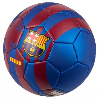 Futbalová lopta FC Barcelona s pruhmi veľ. 1, červeno-modrý Futbalová lopta FC Barcelona s pruhmi veľ. 1, červeno-modrý