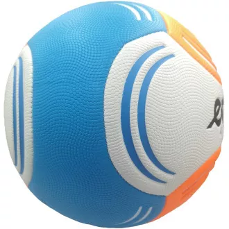 Plážová futbalová lopta ENERO Active veľ. 5, bielo-oranžový
