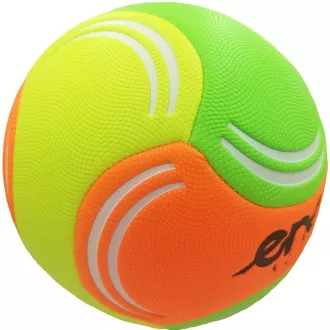 Plážová futbalová lopta ENERO Active veľ. 5, zeleno-oranžový