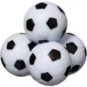 Súprava futbalových loptičiek na stolný futbal, priemer 36 mm, 4 ks