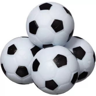Súprava futbalových loptičiek na stolný futbal, priemer 36 mm, 4 ks