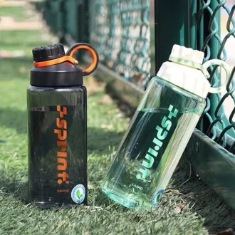 Tritánová športová fľaša 800 ml, Biela