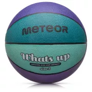 Basketbalová lopta MTR WHATS UP, veľ. 3, fialovo-modrý