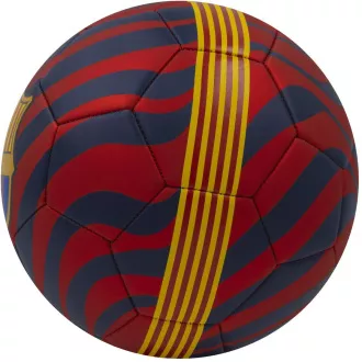 Futbalová lopta FC Barcelona veľ. 5, SWIRL