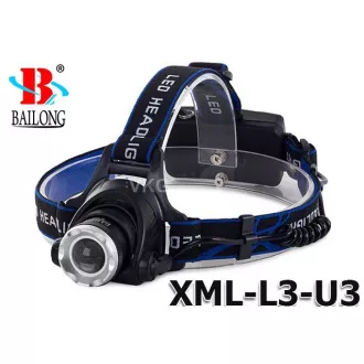 AKU čelovka Bailong BL-6699, ľad typu CREE XML + dobíjací set AKU čelovka Bailong BL-6699, ľad typu CREE XML + dobíjací set