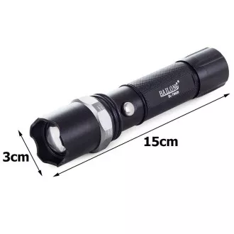 Baterka Bailong BL-8626, LED typu CREE XPE + výstražná násada Baterka Bailong BL-8626, LED typu CREE XPE + výstražná násada