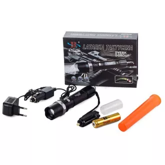 Baterka Bailong BL-8626, LED typu CREE XPE + výstražná násada Baterka Bailong BL-8626, LED typu CREE XPE + výstražná násada
