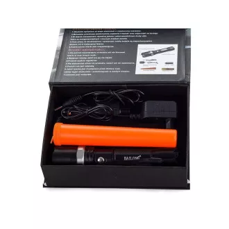 Baterka Bailong BL-8626, LED typu CREE XPE + výstražná násada Baterka Bailong BL-8626, LED typu CREE XPE + výstražná násada