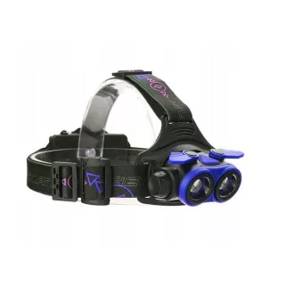 USB čelovka LED CREE, ľad typu 2x XM-L T6X USB čelovka LED CREE, ľad typu 2x XM-L T6X