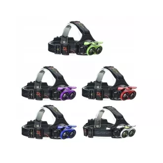 USB čelovka LED CREE, ľad typu 2x XM-L T6X USB čelovka LED CREE, ľad typu 2x XM-L T6X