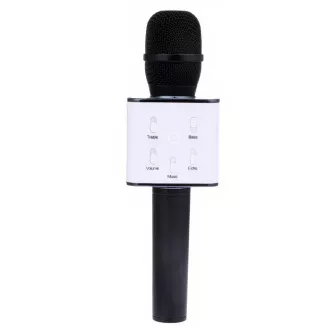 Karaoke bluetooth mikrofón s reproduktorom, Čierna