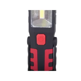USB Pracovná baterka 3W s magnetom akumulátorová