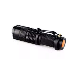 Turistická baterka T6 CREE ZOOM LED + AKU Turistická baterka T6 CREE ZOOM LED + AKU