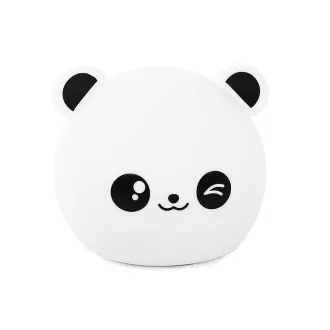 Detská nočná LED lampička PANDA RGB
