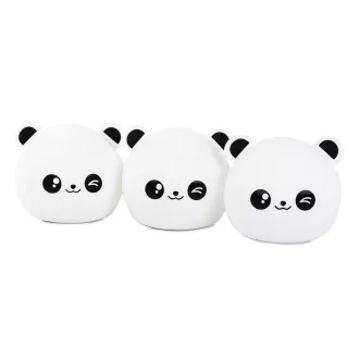 Detská nočná LED lampička PANDA RGB