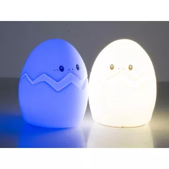 Detská nočná LED lampička VAJÍČKO RGB