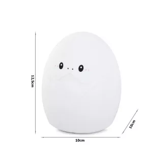 Detská nočná LED lampička EGGi RGB + USB kábel