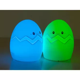 Detská nočná LED lampička EGGi RGB + USB kábel