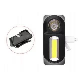 AKU čelovka 2x LED COB
