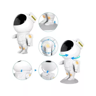 Nočný projektor hviezd s diaľkovým ovládačom - ASTRONAUT V2