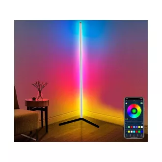 Podlahová rohová RGB LED lampa, s ovládačom Podlahová rohová RGB LED lampa, s ovládačom