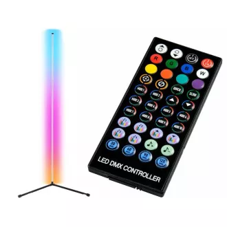 Podlahová rohová RGB LED lampa, s ovládačom Podlahová rohová RGB LED lampa, s ovládačom