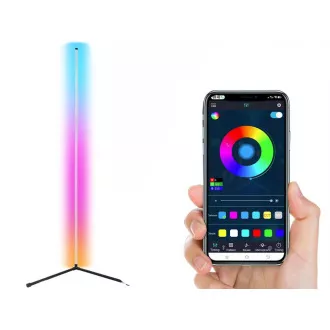 Podlahová rohová RGB LED lampa, s ovládačom Podlahová rohová RGB LED lampa, s ovládačom
