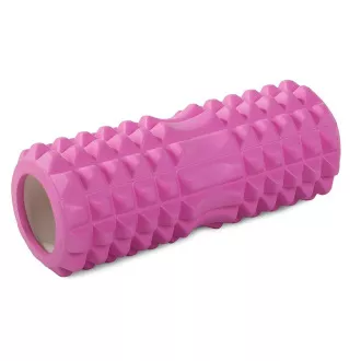 Masážny fitness valec ROLLER YOGA 32x13cm, Oranžová